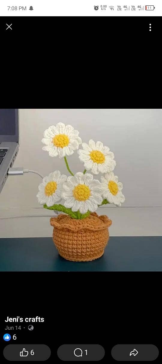 Hand made phool 9
