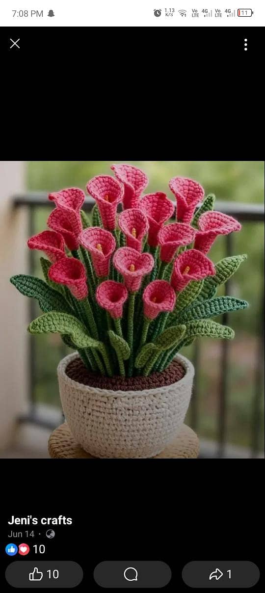 Hand made phool 11