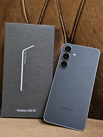 Samsung Galaxy S25FE PTA APPROVED With Box 128GB 11 months WARRANTY
