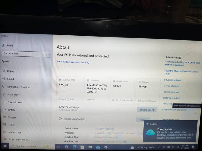 hp i7 3
