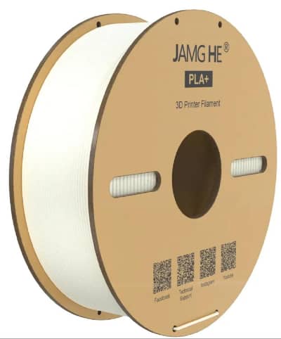 JAMG HE PLA+ 3D Printer Filament 1KG – Light Yellow