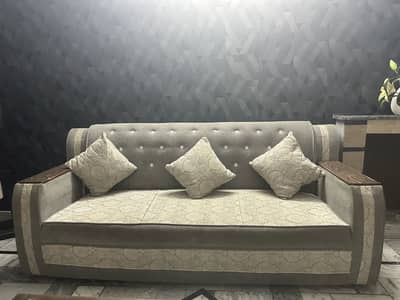 5 Seater Sofa + 2 Seater Dewaan – Matching Set