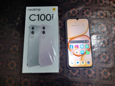 Realme c100i just 3 day used  6+ 12gb Ram 128gb room