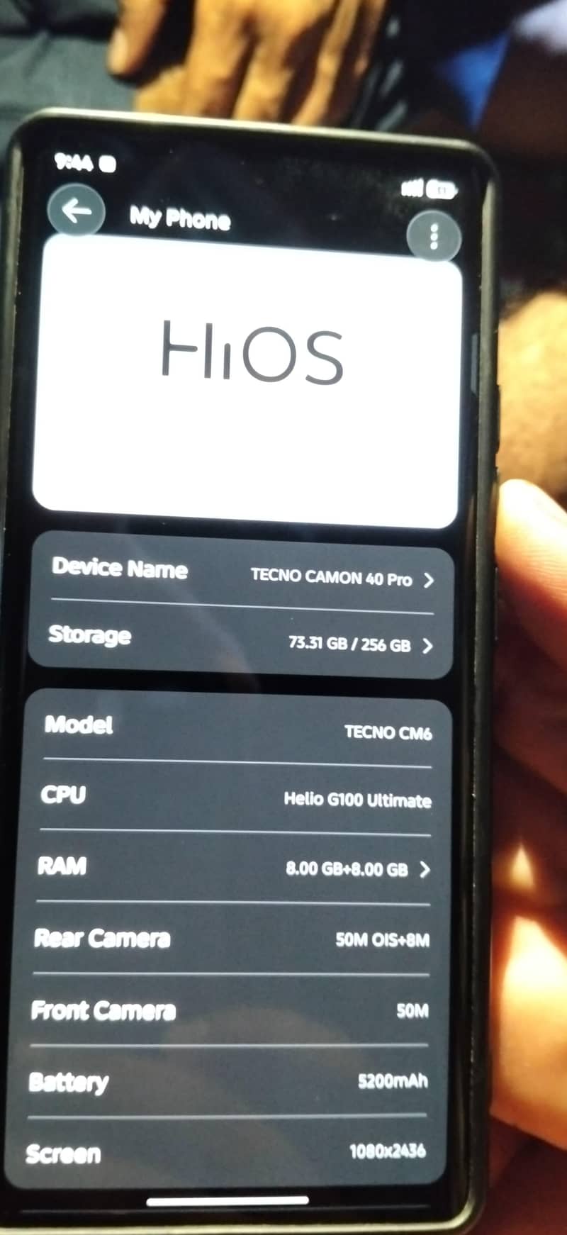 Tecno CAMON 40 Pro 5