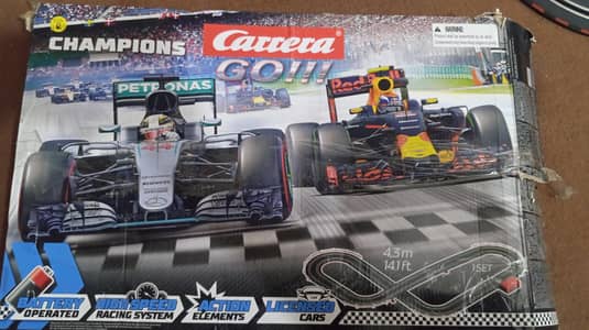 Original Carrera GO!!! F1 Racing Track Set with Original Box