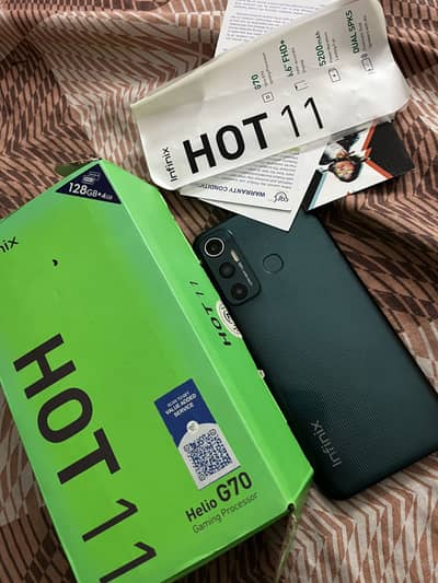Infinix Hot 11 4+2/128 box