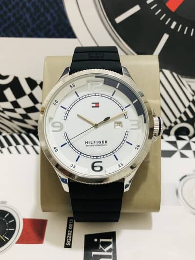 HILFIGER-SPORTS-NEW & ORIGINAL WATCH-SEIKO CITIZEN CASIO ARMANI FOSSIL