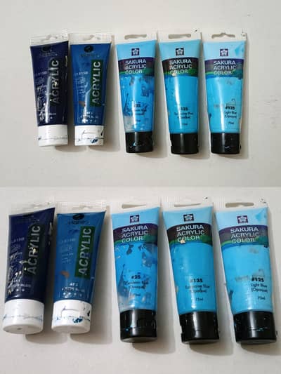 Used Acrylic Paints – Affordable Prices | Multiple Colors