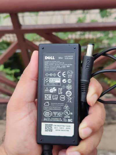 Dell 100% Genuine Laptop Charger 90 Watts Without Power Cable