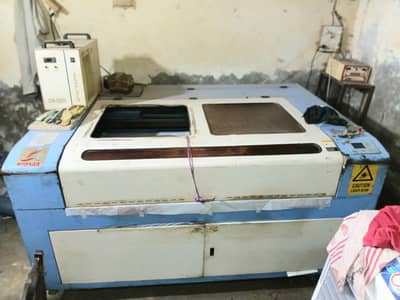 CNC Laser Machine Double Head Engraving Machine