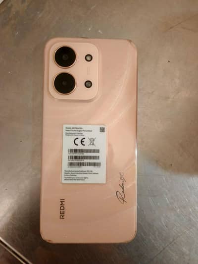 Redmi 15C 6/128GB PTA Approved – Side Fingerprint – Pink – Brand New