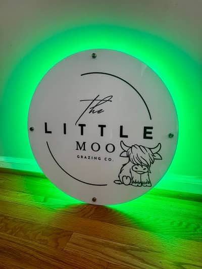 Arcylic Neon Sign, Neon Sign, UV Print Sign, 3D Bored, RGB Light