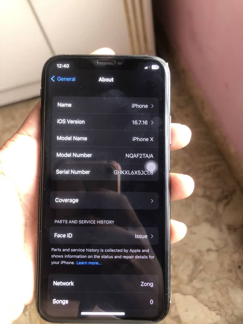 Apple iPhone X 7