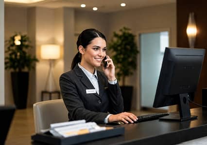 Need Receptionist Girl Urgently