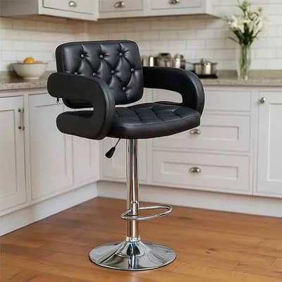 Bar stool button design