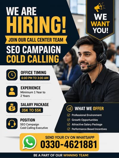 hiring for call center