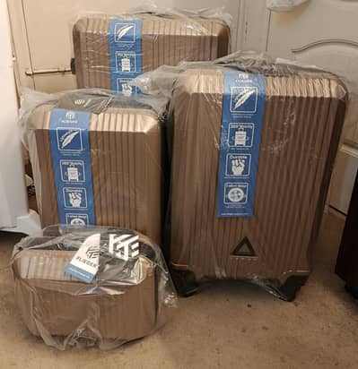Fliger 360 spinner 4 piece luggage set