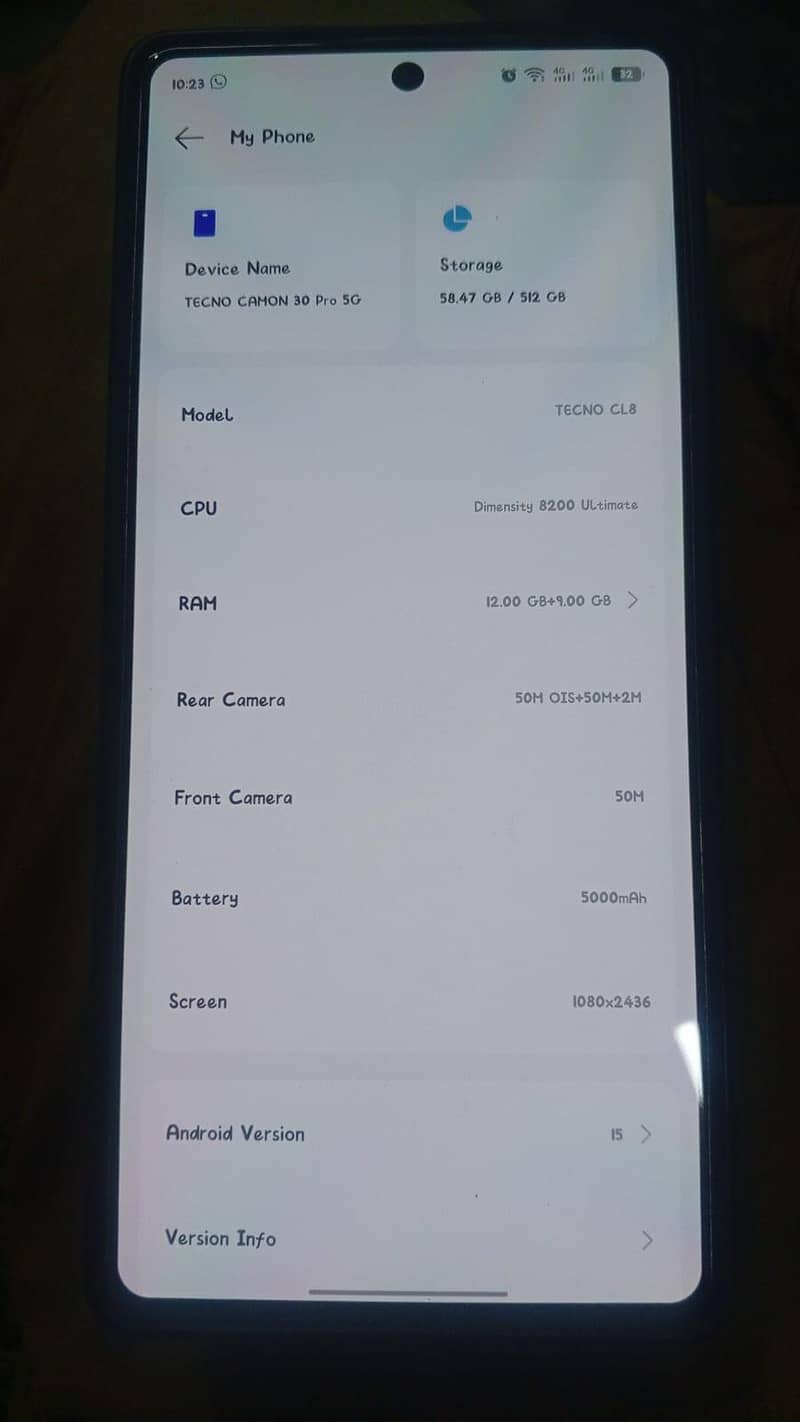 Tecno CAMON 30 Pro 5G 6