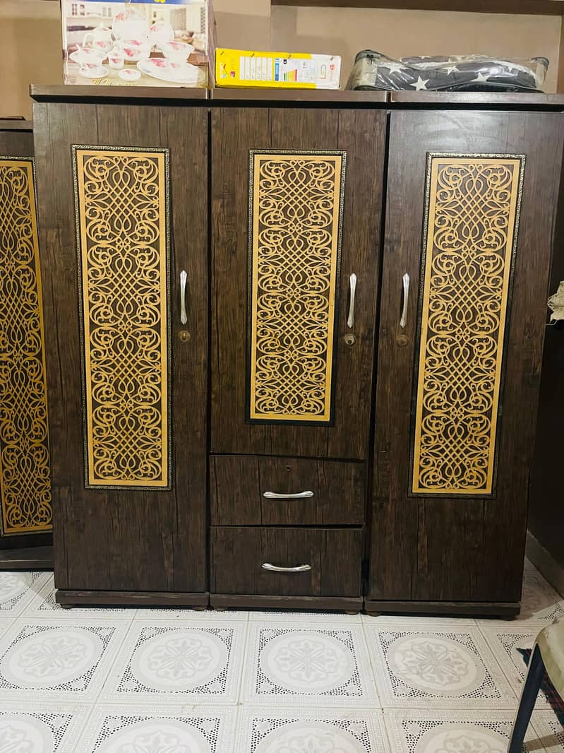 Complete bed set without mattress 2