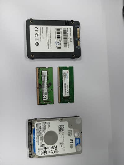 1 TB SSD, 16 GB DDR4 Ram Laptop, 1 TB HDD Laptop