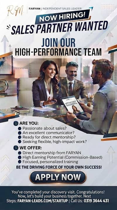 salesman  job for students male female both
