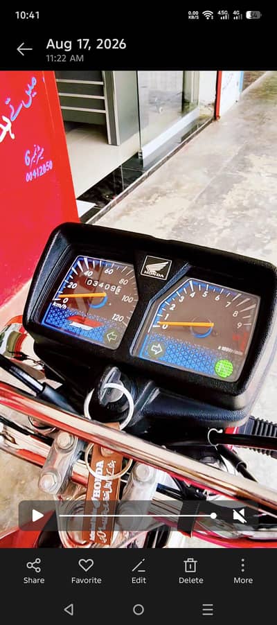 CG125 SPECIAL ADDITION Red