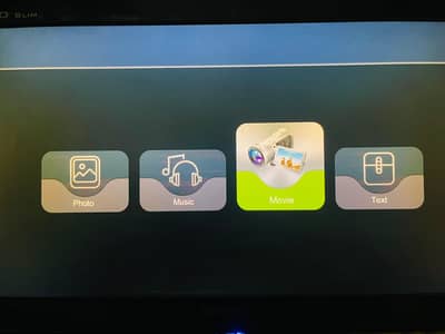 Smart and slim LED TV