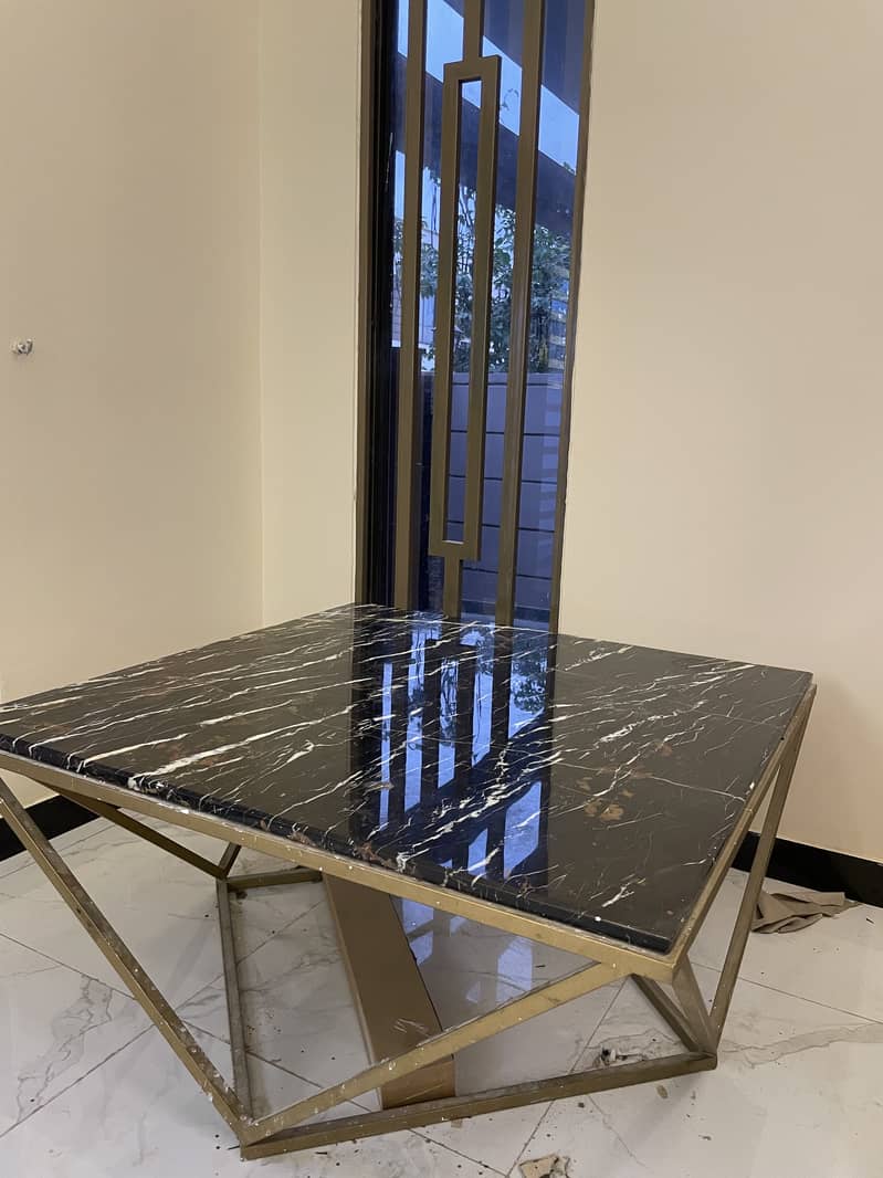 Marble top Coffee centre table 1