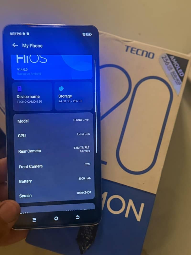 Tecno CAMON 20 4