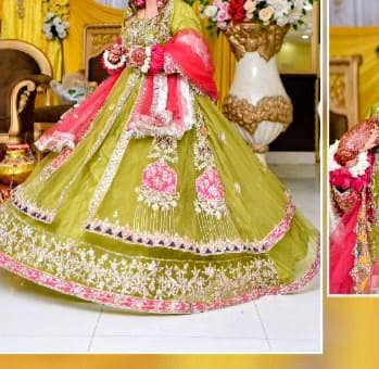 mehndi dress