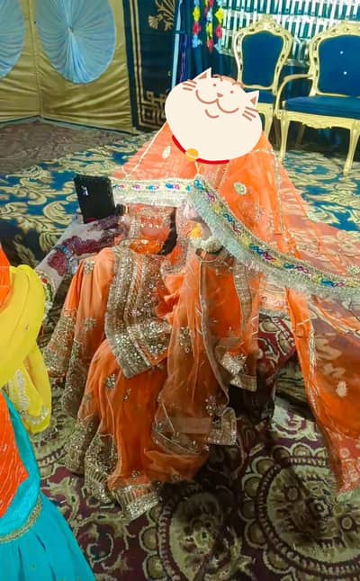 Maiyo Mhandi Bridal dress