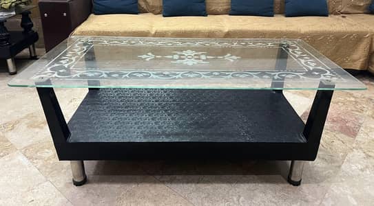 Glass Tables - 3 piece set