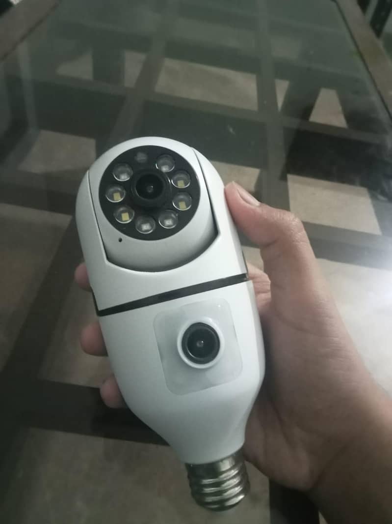 WiFi Bulb CCTV Camera – E27 Socket Security Cameras 1