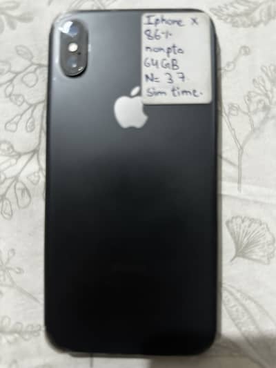 Iphone X Non PTA Factory Unlocked