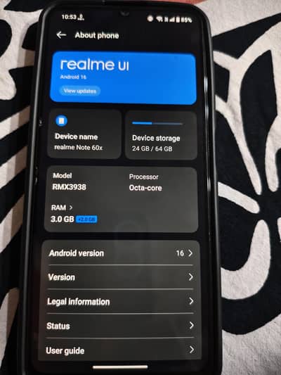 Realme Note 60x
