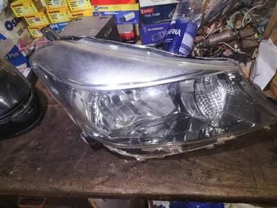 only one right side light
