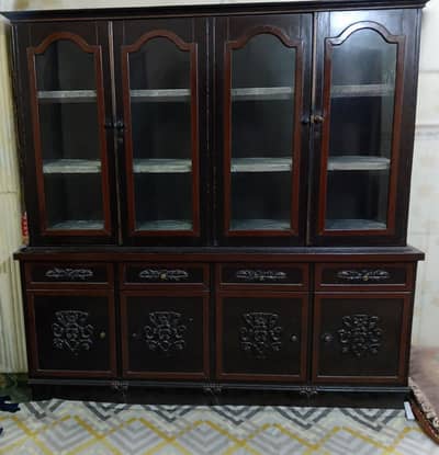 Wooden Showcase – Good Condition