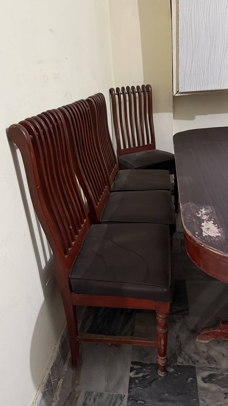 8 chairs dining table 4