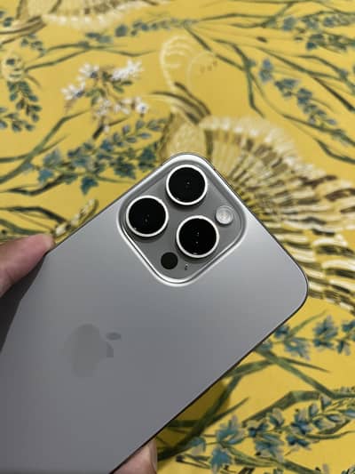 iPhone 15 Pro Max 256GB – Natural Titanium | PTA Approved