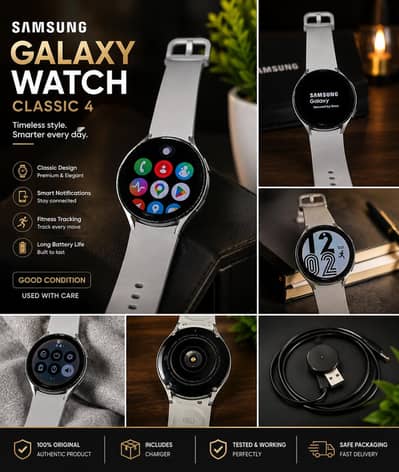 Samsung Galaxy Watch4 Classic – Premium Smartwatch