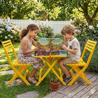 kids table chair set