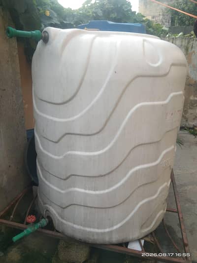 water tanki 1000 letrs contact number 03455635022