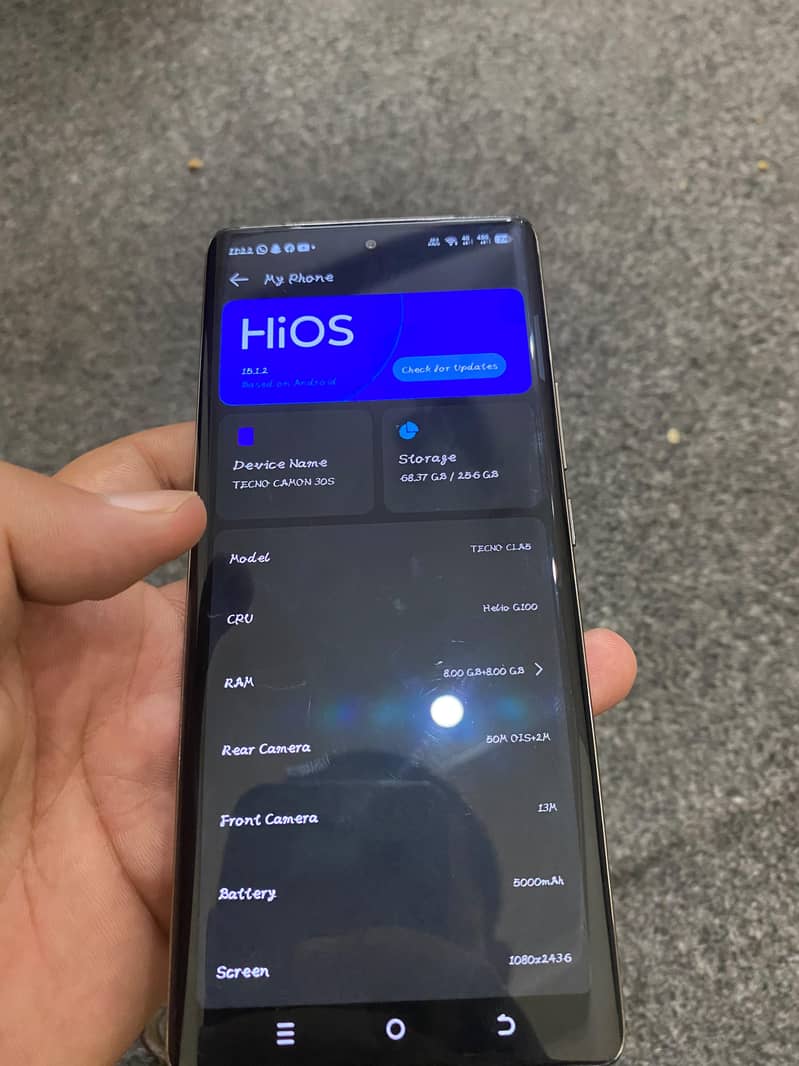 Tecno CAMON 30S 5