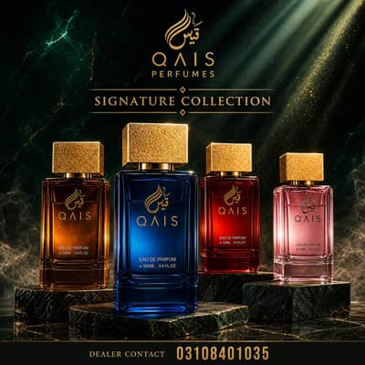 Qais Premium Perfumes for Men — Limited Stock Available--03108401035