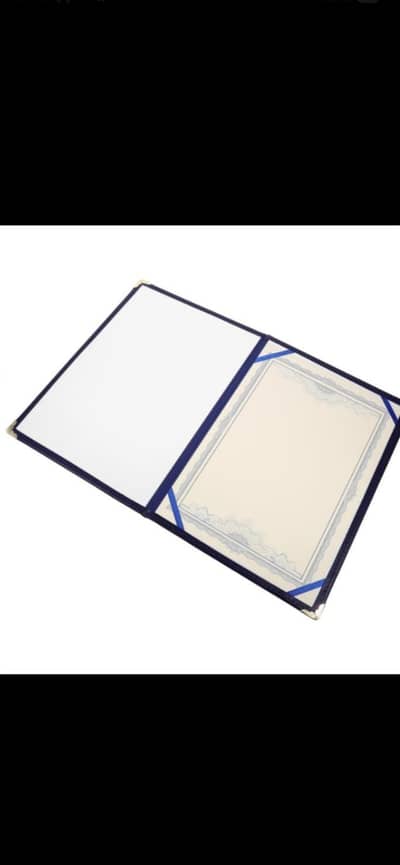 Degree folder