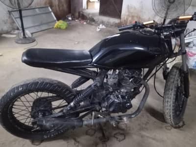 super power 125 convert cafe racer model 2010