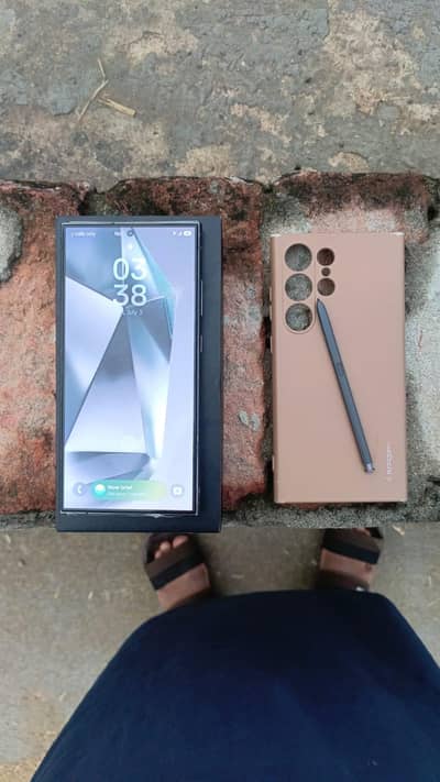 Samsung Mobile S24 Ultra 12/256 With Box