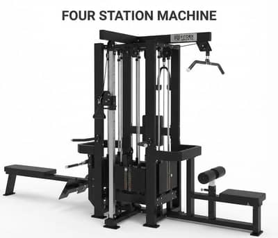Four station machine