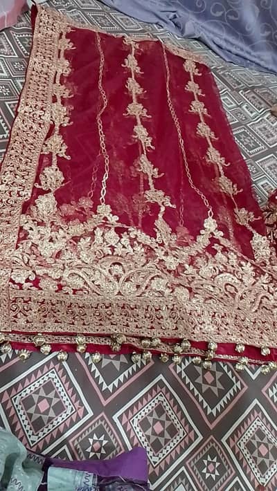 stitched wedding lahenga small size