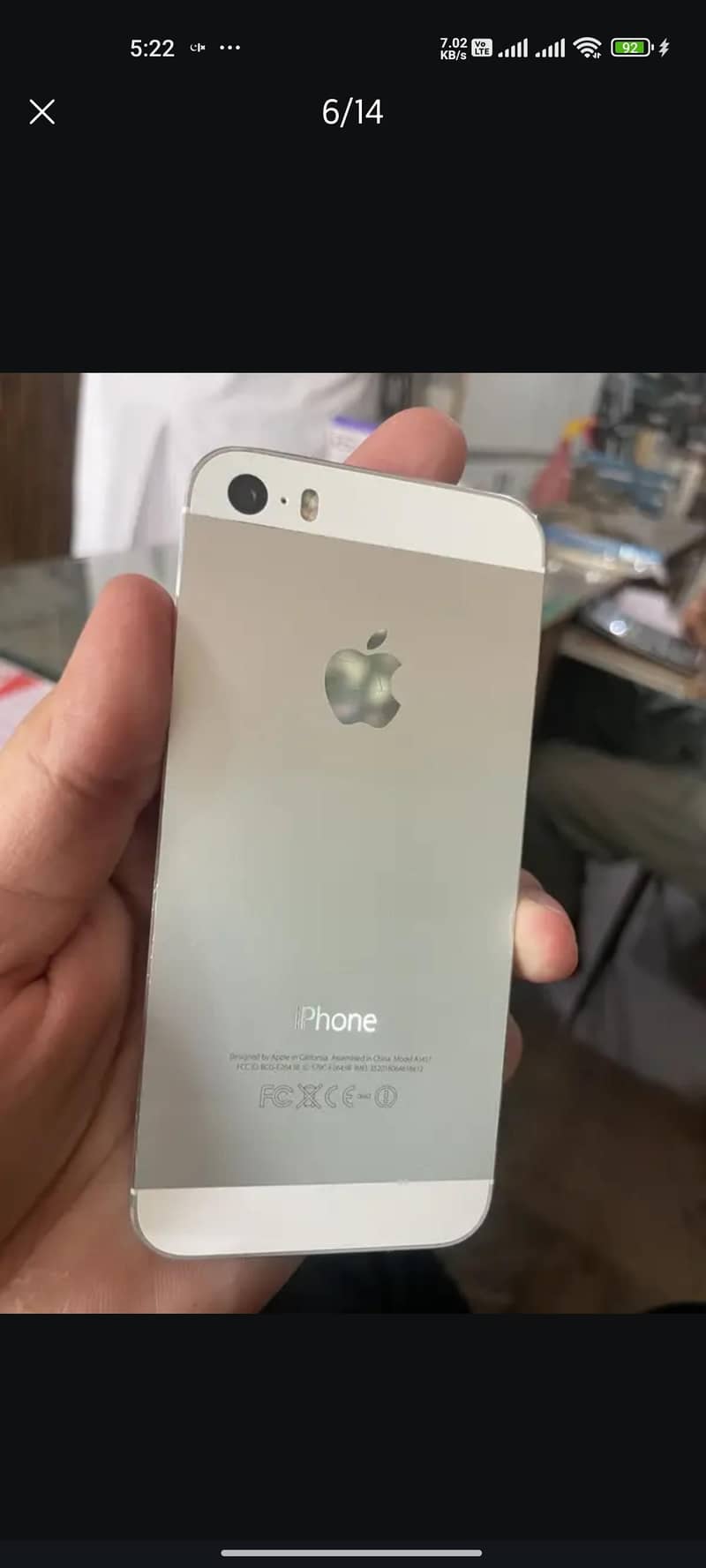 iPhone 5 S 5